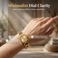 ⌚ LIMITED-TIME 50% OFF! ✨ Square Dial Bracelet Watch for Women with Rhinestones – Chunky Chain-Link, Elegant, Sparkling Accents 💫