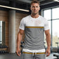 📢📢50% OFF !! ⏰Men's Summer Color-Block Sportswear Set
