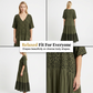 👗 LIMITED-TIME 50% OFF! ✨ Bohemian Leopard Maxi Dress – V-Neck, Tiered, Flowy Resort Style 🌴