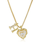 💎 LIMITED-TIME 50% OFF! 💥 Heart Shaped Letters Micro Pave Chain Necklace – Initial Pendant, Titanium Steel, Adjustable ✨