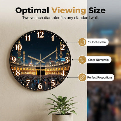 🕰️Creative Wooden Silent Wall Clock