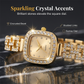 ⏳Time-Limited Special⏰Women Drawstring Bracelet Watch Square Quartz