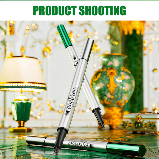 Double-Ended Liquid Eyebrow Pen