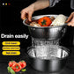 3-Piece Fine Mesh Strainer Set – Rustproof & Food-Grade Design
