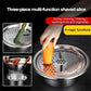 3-Piece Fine Mesh Strainer Set – Rustproof & Food-Grade Design