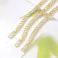 Women's Elegant Gold Color Chain Bracelet