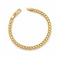 Women's Elegant Gold Color Chain Bracelet