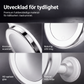💄10x Magnifying Makeup Mirror with LED Light and Suction Cup – Perfect for Flawless Makeup and Skincare 🔍✨