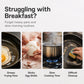 🥚 Perfect Poached Eggs in 2 Mins – No Oil, No Explosion. Microwave Egg Cooker with Splash-Proof Lid.