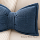 🛋️ Soft Chenille Bow-Shaped Throw Pillow – Ultra-soft, plush & decorative – Perfect for sofas, beds & cozy corners ✨