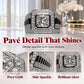 ✨50%✨Elegant Sparkly Square Halo Ring