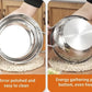 ⏳Time-Limited Special⏰201 Stainless Steel Tempura Fryer Pot – Thermometer, Drain Rack, Deep‑Body ✨