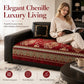 Vintage Floral Chenille Sofa Cover