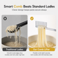 Multifunctional 304 Stainless Steel Pasta Tong and Noodle Server with Thickened Non Slip Design for Home Kitchen