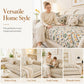 Plush Winter Non-Slip Sofa Cover & Pillowcase