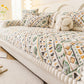 Plush Winter Non-Slip Sofa Cover & Pillowcase