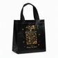Black Christmas Non Woven Gift Tote Bag Holiday Present Packaging Bag