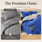 Premium Cozy Reversible Striped Bedding Set