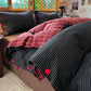 Premium Cozy Reversible Striped Bedding Set