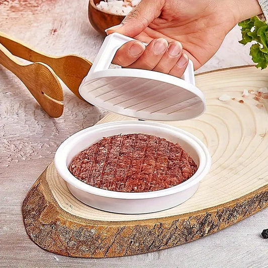 ✨ Burger Press – Uniform patties, fat‑draining plate & non‑slip grip ✨
