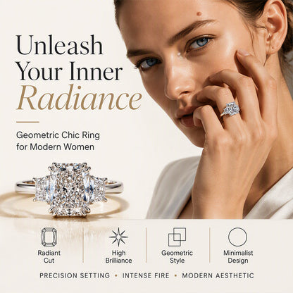 💍 LIMITED‑TIME 50% OFF! ✨ Elegant Square Cut Zircon Ring – Brilliant Sparkle, Timeless Luxury ✨