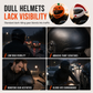 Funny Plush Motorcycle Helmet Cover Universal Fit Cartoon and Holiday Protective Sleeve for Christmas Halloween Outdoor Riding