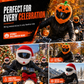 Funny Plush Motorcycle Helmet Cover Universal Fit Cartoon and Holiday Protective Sleeve for Christmas Halloween Outdoor Riding