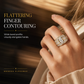 ⏳Time-Limited Special⏰Plated Cubic Zirconia Engagement Ring, Marquise Cut Fashion Jewelry