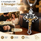 Men's Stainless Steel Vintage Cross Pendant Necklace
