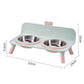 🐶🥣 Elevated Detachable Pet Double Bowls | Raised Feeder for Dogs & Cats