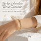 ✨ LIMITED-TIME 50% OFF! 💛 Gold Rhinestone Heart Chain Bracelet – Light Luxury, Parisian Style 🤍