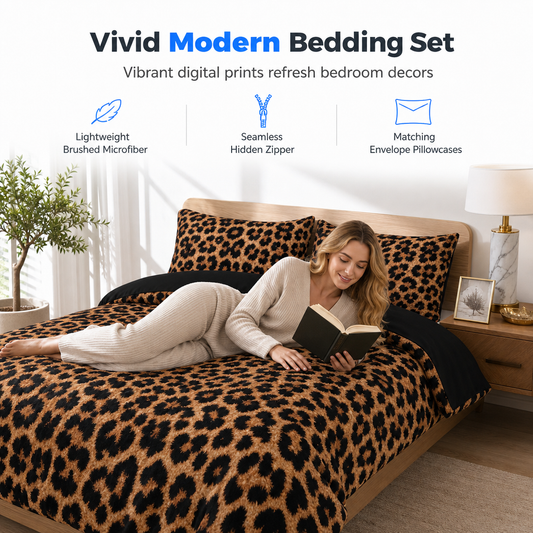 🛏️ 50% OFF! ✨ Geometric Cartoon Anime Duvet Cover Bedding Set – Ultra-Soft Brushed Microfiber, Vivid Fade-Resistant Printing & Hidden Zipper Closure – Breathable Comfort with Bold Style 🎨