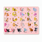 Skin Friendly Crystal Velvet Cartoon Kids Area Rug Durable Bedside Floor Mat for Living Room and Childrens Room