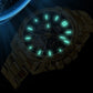 ⌚ Men's 30M Waterproof Luminous Steel Watch