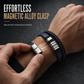 ⌚ 50% OFF! ✨ Men's Retro Leather Bracelet – Square Wheat Pattern, Premium PU Leather & Braided Cords, Effortless Magnetic Alloy Clasp – Rugged Yet Refined Everyday Style for Modern Men 🖤