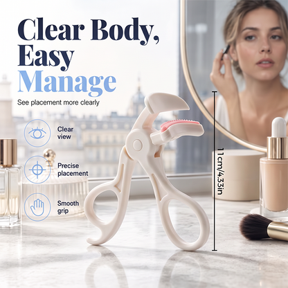 👁️ LIMITED‑TIME 50% OFF! 💄 Wide‑Angle Eyelash Curler with Comb 💖
