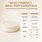 Portable Microwave Safe Bento Lunch Box White Food Preservation Container for Office Workers and Outdoor Picnic