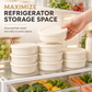 Portable Microwave Safe Bento Lunch Box White Food Preservation Container for Office Workers and Outdoor Picnic