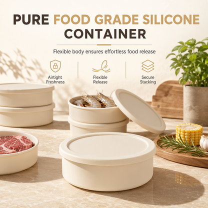 Portable Microwave Safe Bento Lunch Box White Food Preservation Container for Office Workers and Outdoor Picnic
