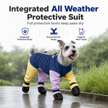 Waterproof Non Slip Dog Boots Soft Sole Paw Protectors for Small and Medium Dogs