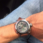 ✨⌚Vintage Dual-Display Waterproof Mechanical Watch