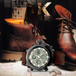 ✨⌚Vintage Dual-Display Waterproof Mechanical Watch