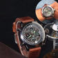 ✨⌚Vintage Dual-Display Waterproof Mechanical Watch