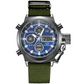 ✨⌚Vintage Dual-Display Waterproof Mechanical Watch