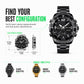Fashionable Multifunctional Digital Electronic Watch for Men and Teen Boys