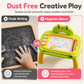 🎨 50% Off Now ✨ Kids Magnetic Drawing Board — Pen & 4 Stamps Included 📢