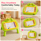 🎨 50% Off Now ✨ Kids Magnetic Drawing Board — Pen & 4 Stamps Included 📢