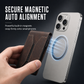 ⏳Limited-time 50% off💳Magnetic Leather Phone Wallet & Stand – Card Holder with Pop-Up Design