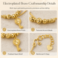 ⏳Limited-time 50% off💥Women Double Layer Gold Tone Heart Charm Anklet with Small Beads Foot Jewelry Gift