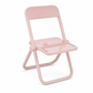 Cute Chair Shaped Cell Phone Stand Creative Desktop Holder and Decorative Ornament for Dormitory